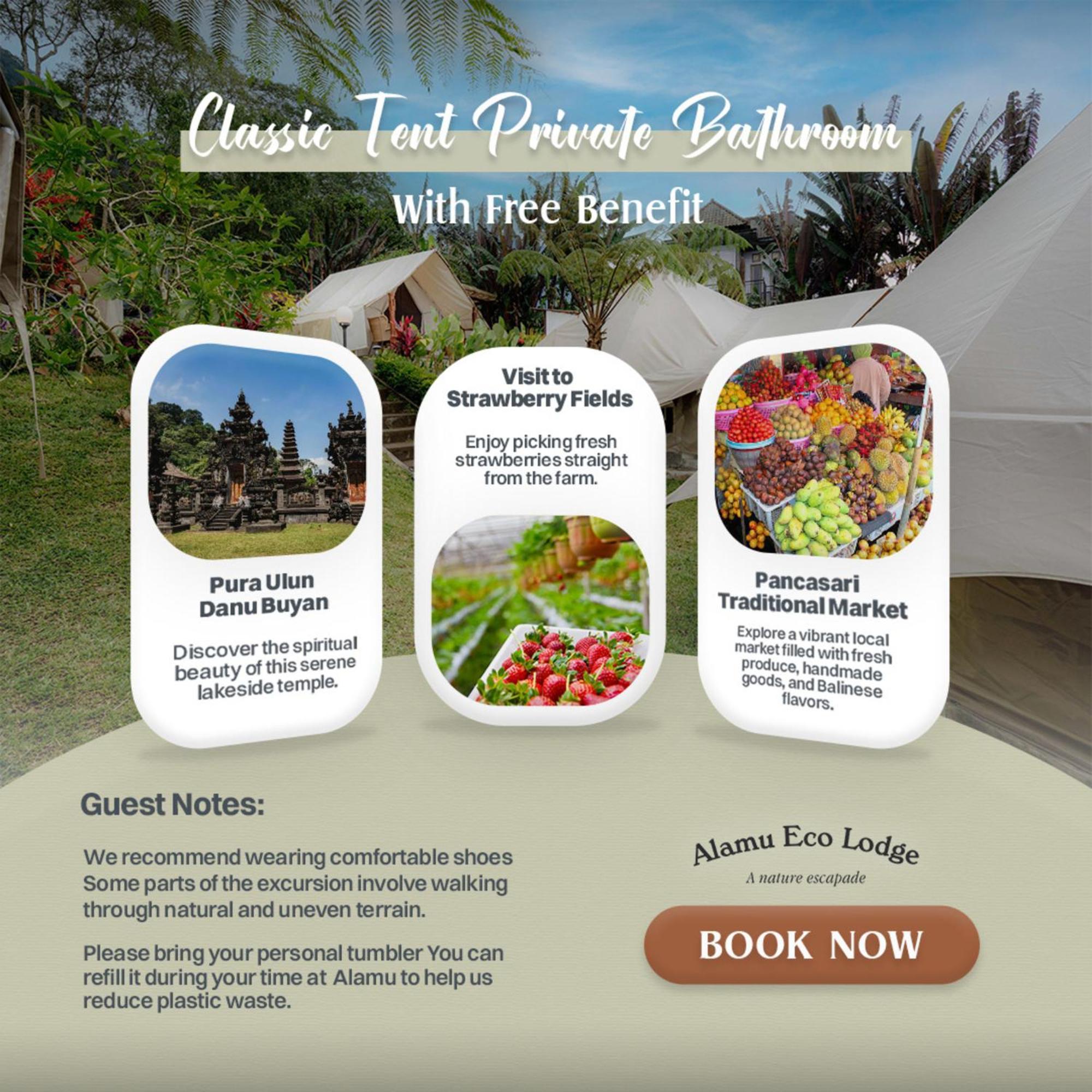Alamu Eco Lodge Bedugul  Esterno foto